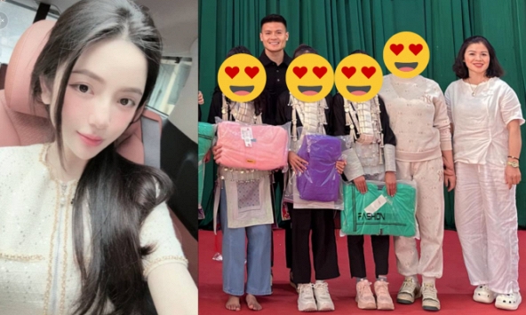 Chu Thanh Huyền về thăm nhà chồng, Quang Hải lên núi làm từ thiện trước khi đăng kí kết hôn