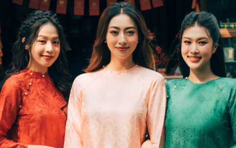 Khung ảnh tràn visual ngày Tết: Lương Thùy Linh - Thiên Ân đọ sắc căng đét, 1 nàng hậu gen Z ngày càng 'lột xác'