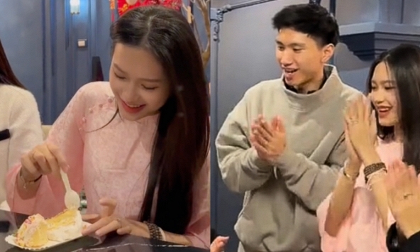 Bạn thân của Văn Hậu tiết lộ Doãn Hải My đang phải kiêng đồ ngọt, fan thắc mắc liệu có liên quan đến nghi vấn có tin vui?