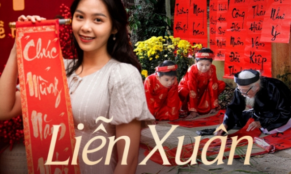 Tục treo câu đối ngày Tết và 3 điều cấm kỵ khi treo liễn chữ thư pháp để một năm bình an, may mắn