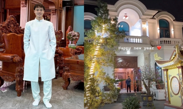 'Chủ tịch' Văn Toàn đón cái tết đầu tiên trong căn biệt thự xa hoa xây cho bố mẹ, trả lời ra sao về chi phí xây nhà?
