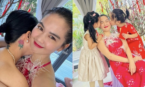 Ngọc Trinh đăng ảnh ăn Tết cùng gia đình sau khi được trả tự do, thần sắc ngày đầu năm gây chú ý