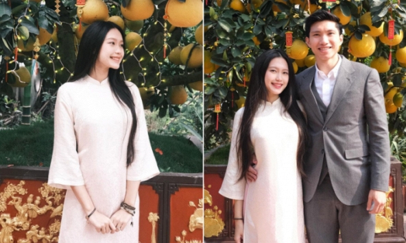 Tiểu thư Doãn Hải My năm đầu làm dâu Thái Bình: Chẳng cần cuốn nem hay rửa bát, mặc áo dài tạo dáng là được chấm 10 điểm