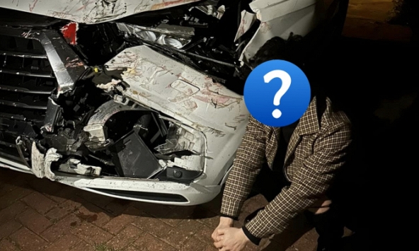 Nam ca sĩ Vbiz bị tai nạn giao thông ngay mùng 1 Tết, hiện trường va chạm nghiêm trọng