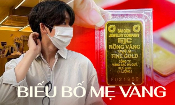 Tết này mua vàng biếu bố mẹ: Không sợ lỗ, thanh khoản cao lại “xịn xò' hợp gu người lớn 