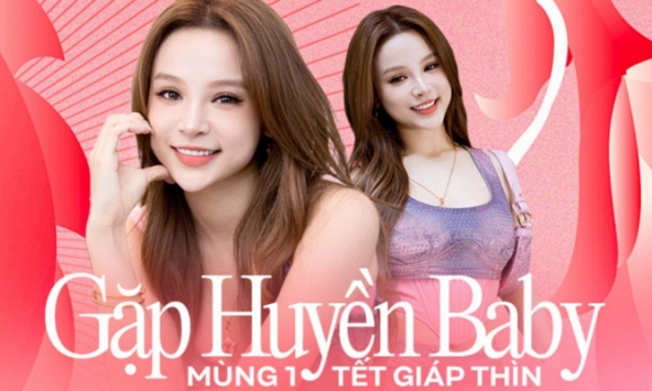 Mùng 1 gặp “chị đẹp” Huyền Baby: “Chồng luôn luôn là trưởng FC, ổng nghĩ ai cũng sẽ quan tâm đến vợ ổng”