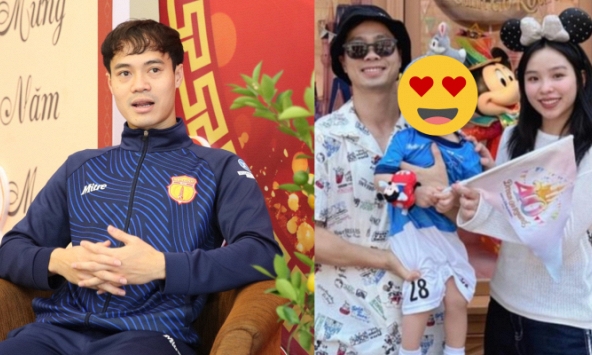 Văn Toàn suy tư khi nhìn con trai Công Phượng - Viên Minh ngày một lớn