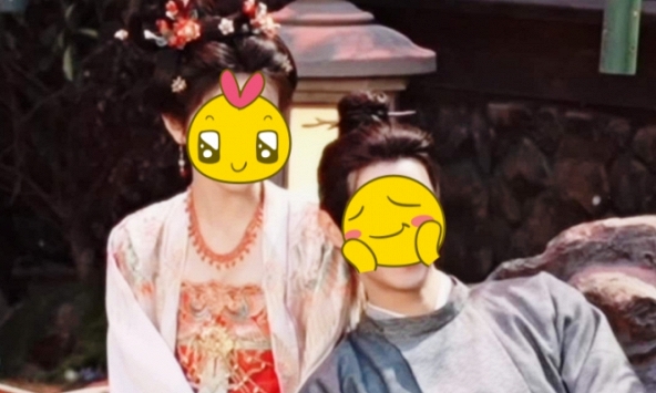 Ăn 'cẩu lương' ngày Valentine: 'Búp bê cổ trang' Hoa ngữ tình cảm bên chồng màn ảnh làm fan rung động