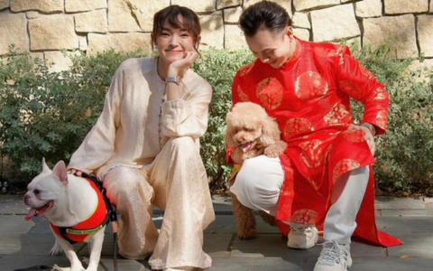 Châu Bùi: 'Châu với anh Binz chỉ giành nhau ai tắm cho bé cún thôi'