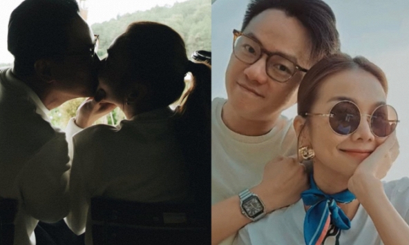 Thanh Hằng công khai ảnh 'khoá môi' ông xã, khẳng định chắc nịch 1 điều trong ngày Valentine