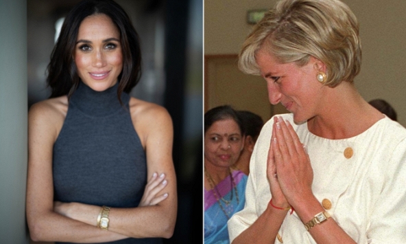 Hiếm hoi đang tải bức ảnh chân dung, Meghan lại bị chỉ trích vì chi tiết liên quan đến Công nương Diana
