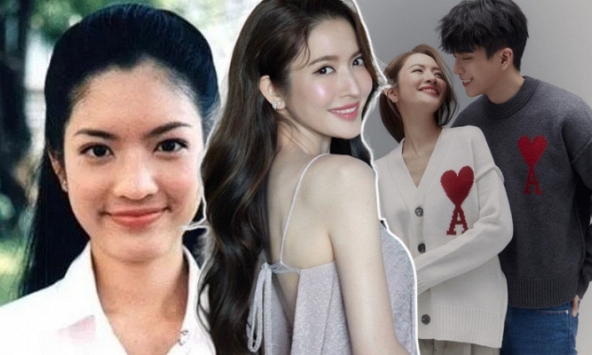 Nhan sắc mỹ nhân Thái bị chê là 'đồ cổ' khi công khai yêu trai trẻ kém 16 tuổi: Hoa khôi từ thời đại học, ngoại hình chuẩn 'ngọc nữ'