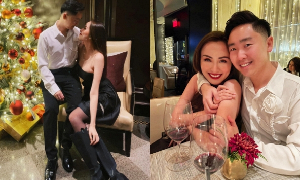 Chồng 3 bị nghi ngờ giới tính, hoa hậu Việt đình đám: 'Thương bạn Mập, đã cố giấu mà mọi người biết luôn'