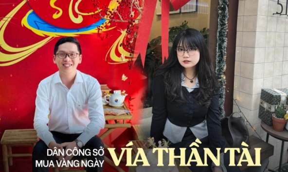 Mặc kệ thứ 2, dân văn phòng đi sắm vàng xả stress đầu năm: Xin vía Thần Tài phải mua 6 hoặc 8 chỉ lộc phát!