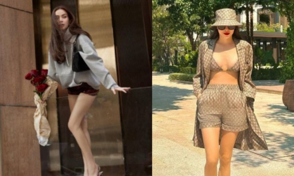 Hồ Ngọc Hà thả dáng đầu xuân với bụng phẳng, chân thon nhờ chăm làm việc này trong Tết