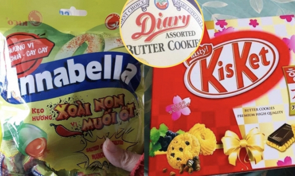 Lại chuyện 'dở khóc dở cười' khui giỏ quà sau Tết: túi kẹo nghe như phim kinh dị, muôn vàn phiên bản lạ lẫm của ChocoPie