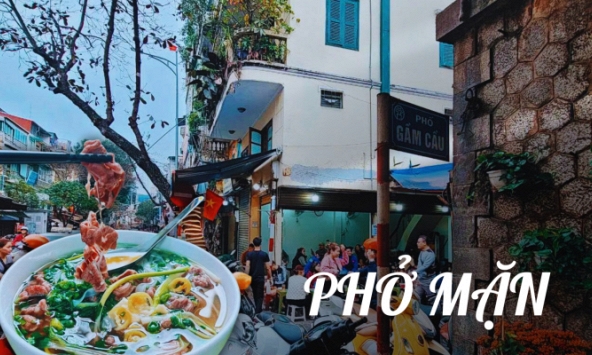 Chấn động giới 'nghiện phở': Phở Mặn Gầm Cầu bán trở lại sau nhiều năm đóng cửa, khách quen nườm nượp kéo đến từ sáng sớm
