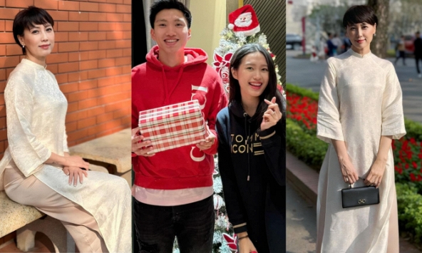 Mẹ vợ Đoàn Văn Hậu ở độ tuổi U50 vẫn trẻ trung phơi phới, quyết tâm nuôi tóc dài vì đã có con rể