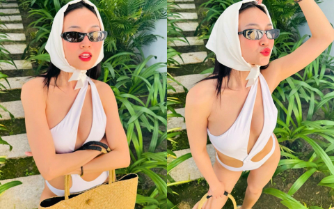 'Ngọc nữ' Lan Ngọc tung khoảnh khắc du lịch sang chảnh, tự tin check body sau chuỗi ngày thả ga đón Tết 