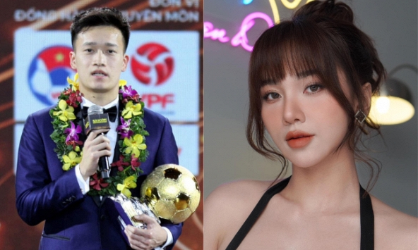 Tình cũ có động thái gây chú ý khi Hoàng Đức giành Quả bóng vàng Việt Nam 2023