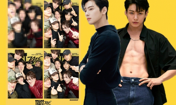 'Tinh hoa sinh năm 1997' hội tụ tại tiệc nghe trước album mới của em út GOT7, Jungkook (BTS) và Cha Eun Woo vắng mặt