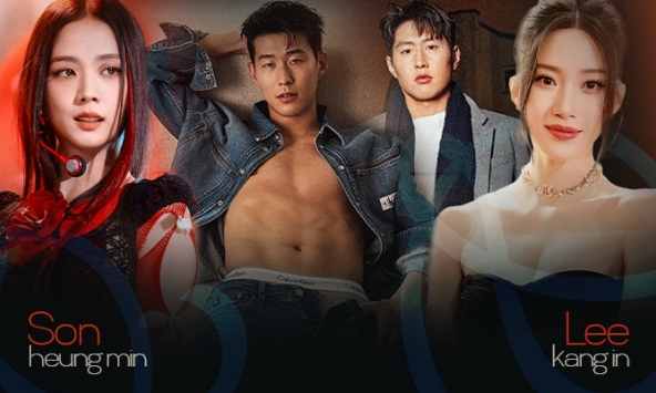Son Heung Min - Lee Kang In có điểm chung bất ngờ: Toàn dính tin yêu nữ thần Kbiz, Jisoo - Kim Go Eun đến dàn mỹ nhân bốc lửa