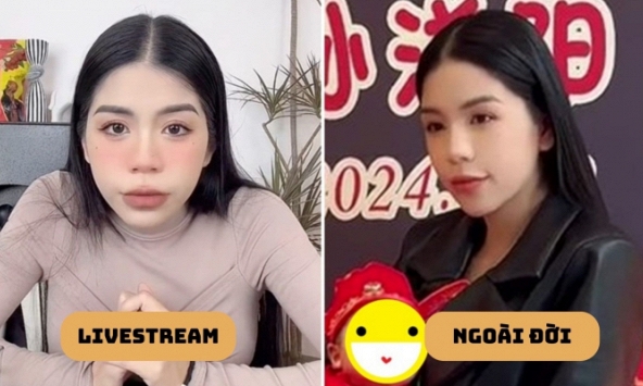 'Thánh livestream' được nhận xét nhan sắc thật còn đẹp hơn khi app gánh, mới sinh con mà body đã 'dữ dội' thế này?