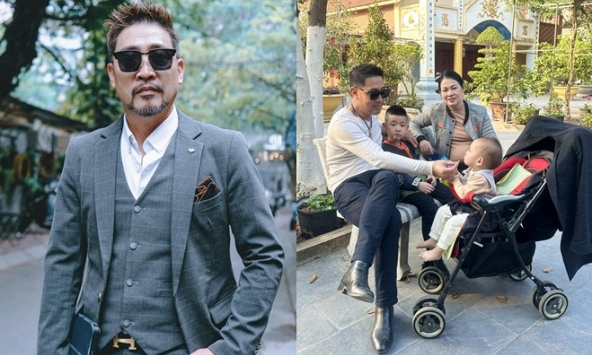 Nam NSƯT chuyên đóng vai đểu cáng, ngoài đời là Trung tá, sống chuẩn mực, hạnh phúc bên vợ và 4 con