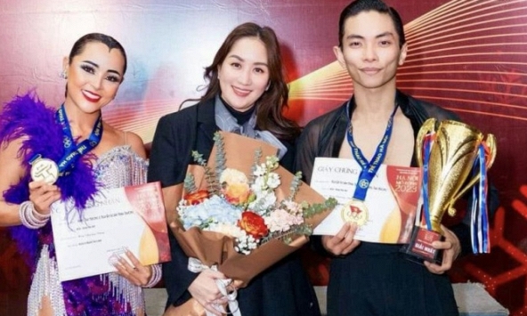 Bạn nhảy của Phan Hiển - Đặng Thu Hương vừa ly hôn, hé lộ mối quan hệ với Khánh Thi