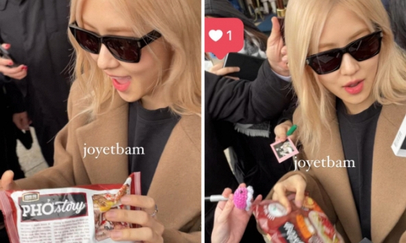 Rosé (BLACKPINK) 'nghiện' phở Việt Nam đến mức nào: Lần nào được fan tặng phở cũng phản ứng 'cưng xỉu'
