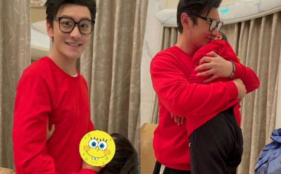 Huỳnh Hiểu Minh hiếm hoi khoe ảnh bên con trai, quý tử 7 tuổi gây sốt khi nét ngoại hình nổi bật này