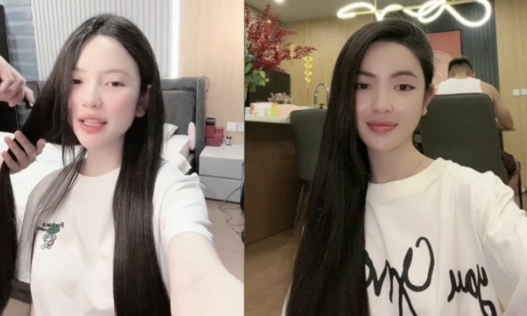 Lộ không gian phòng ngủ của Quang Hải và Chu Thanh Huyền qua khoảnh khắc chàng cầu thủ chải tóc cho vợ