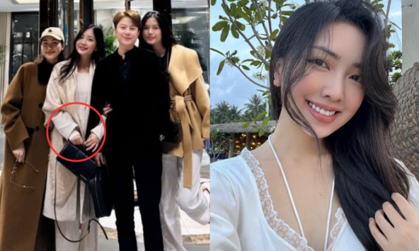 Mỹ nữ Bắc Giang cưới chồng nổi tiếng lần đầu lộ diện sau khi ngầm xác nhận mang thai 'bé Rồng', visual hiện tại thế nào?