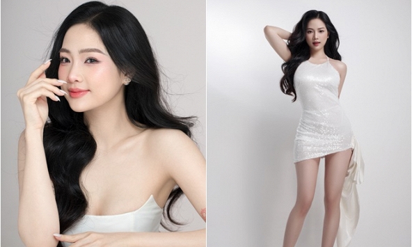 Nhan sắc ngọt ngào của 'hotgirl ảnh thẻ' Châu Anh sau khi sinh con đầu lòng 