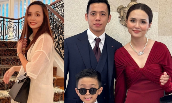 Ái nữ nhà cựu Chủ tịch CLB Sài Gòn bụng bầu vượt mặt vẫn bảo vệ chồng khi bị anti-fan nói giành quả bóng vàng nhờ bố vợ
