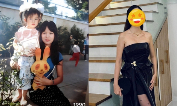 Cô bé có thần thái rich kid trong bức ảnh 34 năm trước: Giờ lấy chồng nổi tiếng có cơ ngơi khủng, nhan sắc bị thời gian bỏ quên