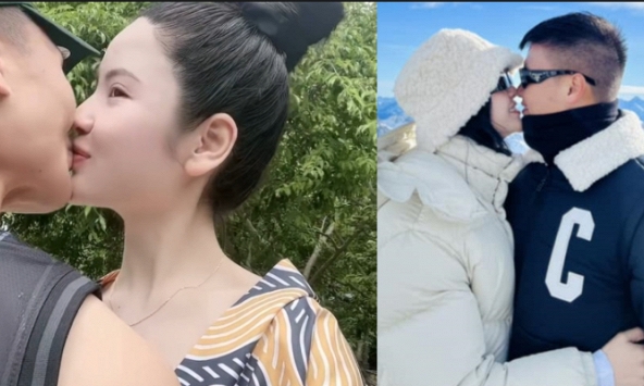 Quang Hải khóa môi Chu Thanh Huyền cực ngọt, thoải mái tình tứ bù cho những ngày yêu không công khai