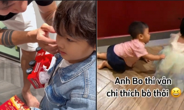 Con trai Hòa Minzy là ngoại lệ của hội tuyển thủ Việt Nam: Không có bố làm cầu thủ vẫn được cưng chiều, Bùi Tiến Dũng nhận làm 'con rể'