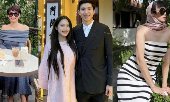 Mẹ vợ Đoàn Văn Hậu diện váy khoe vai trần gợi cảm, tiết lộ bí quyết để U50 mà luôn trẻ đẹp như thời con gái