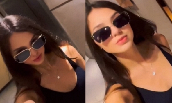 Vợ mẫu tây Bùi Tiến Dũng khoe visual cực cuốn khi chồng vắng nhà, nhan sắc còn nổi bần bật hơn cả lúc đi diễn 