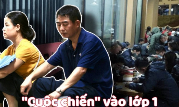 Điểm tuyển sinh 'nóng' nhất lúc này: Phụ huynh nơm nớp không biết cần xếp hàng từ 0h đêm mua hồ sơ vào lớp 1 cho con không