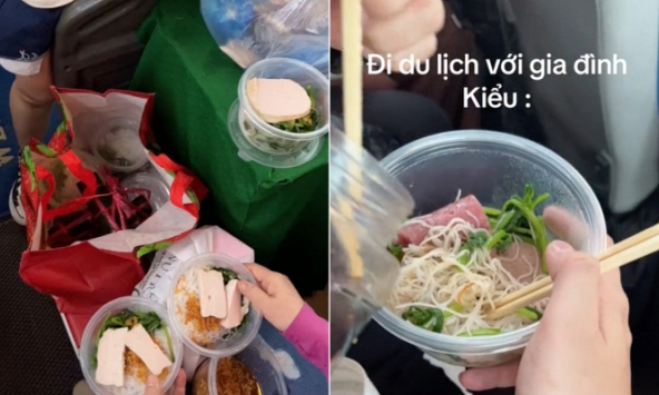 Tranh cãi chuyện các gia đình đi du lịch mang theo đồ ăn: Có tài xế còn huỷ chuyến khi thấy cảnh này?