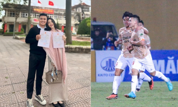 Lập siêu phẩm cho CLB CAHN, Quang Hải nói điều bất ngờ liên quan đến Chu Thanh Huyền trên sóng truyền hình