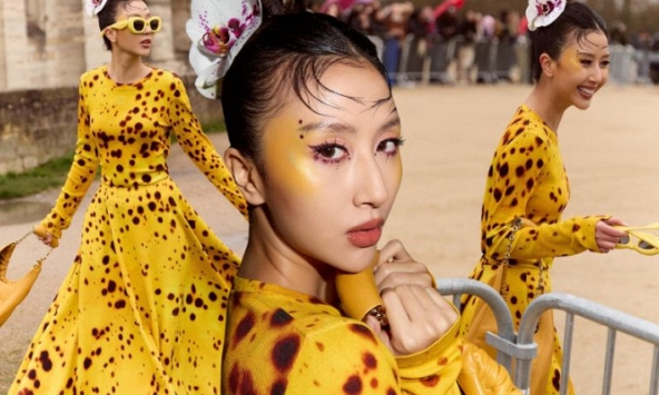 Theo chân Quỳnh Anh Shyn tham dự show của Loewe 