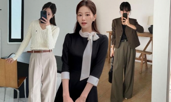 10 set đồ công sở màu trung tính giúp các nàng mặc đẹp trong nháy mắt