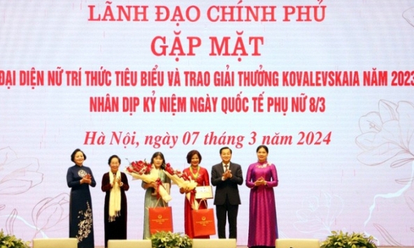 Chân dung hai nhà nữ khoa học được trao Giải thưởng Kovalevskaia năm 2023