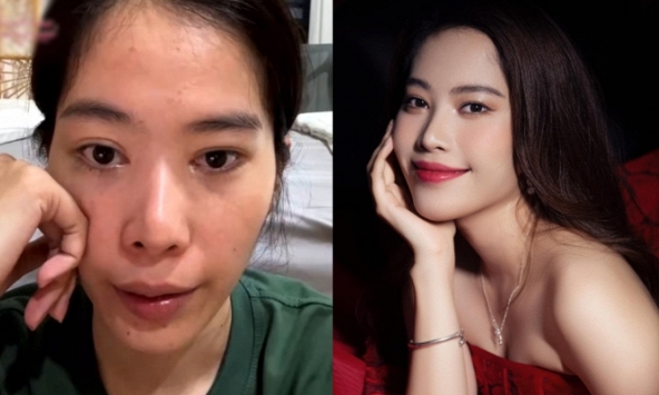 Đang hát hò vui vẻ Nam Em bỗng giật thót vì mất app, lộ nguyên mặt mộc