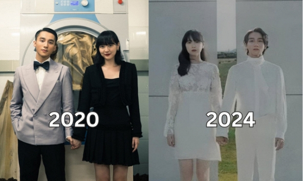 'Trùm cuối' trend thanh xuân chính là Sơn Tùng và Hải Tú: Cùng một kểu nắm tay, thần thái thay đổi nhưng vẫn bên nhau