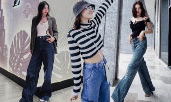 U40 Ninh Dương Lan Ngọc ngày càng trẻ trung nhờ chăm diện một kiểu quần 