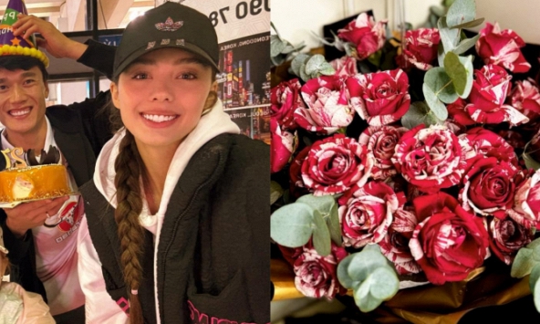 Vợ Tây của Bùi Tiến Dũng đón 8/3: Chồng vắng nhà, gia đình lại vừa trải qua chuyện buồn nhưng đã có một 'chàng trai' đặc biệt bên cạnh